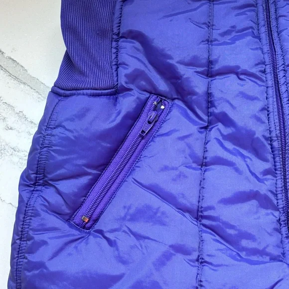 Swiss Alps Girls 12/14 Purple Insulated Overall Snow/Ski Bib - Picture 3 of 9